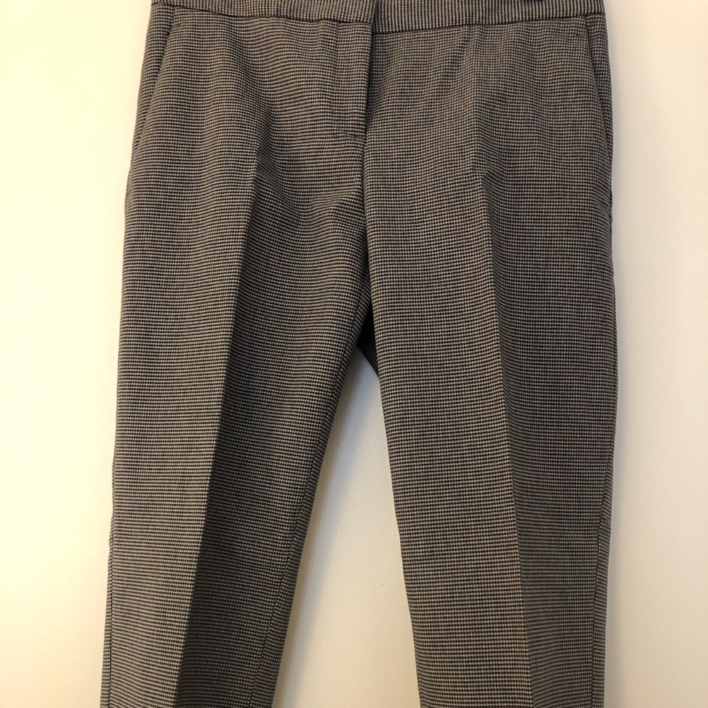 Classic Theory micro houndstooth cotton pants